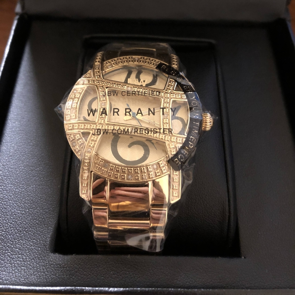 JBW women Olympia 0.20 ctw Diamond  18k Gold-Plate